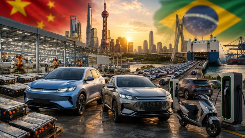 Brasil X China Mobilidade Elétrica