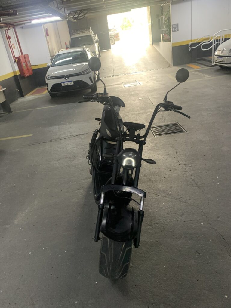 Scooter elétrica 300W emplacada