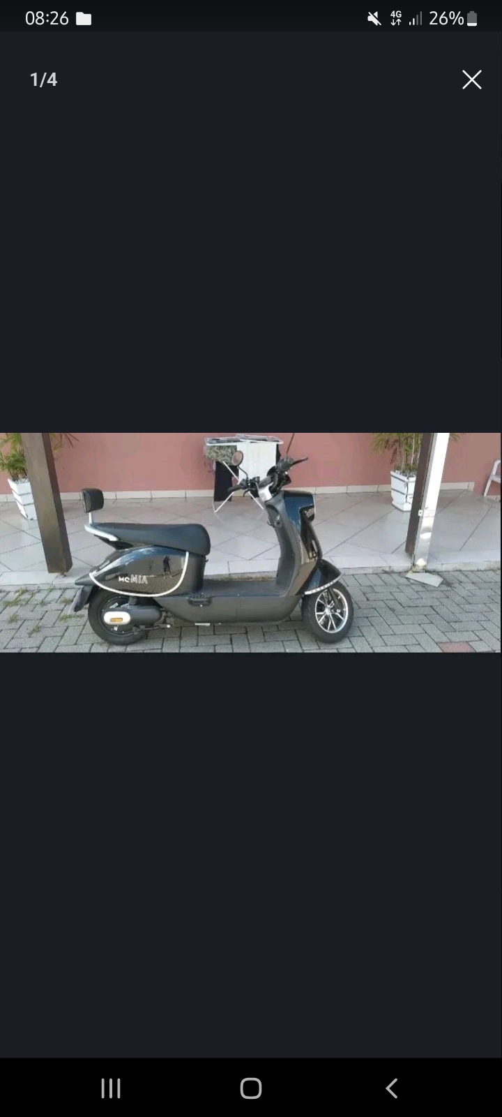 Moto elétrica Scooter MC MIA 32km/h