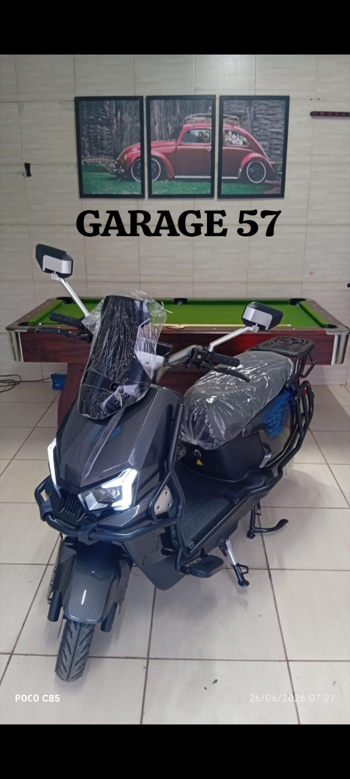 Scooter elétrica zero km nota fiscal e um ano de garantia