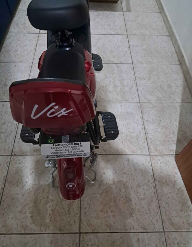 Bike elétrica Vix 1000w com nota fiscal