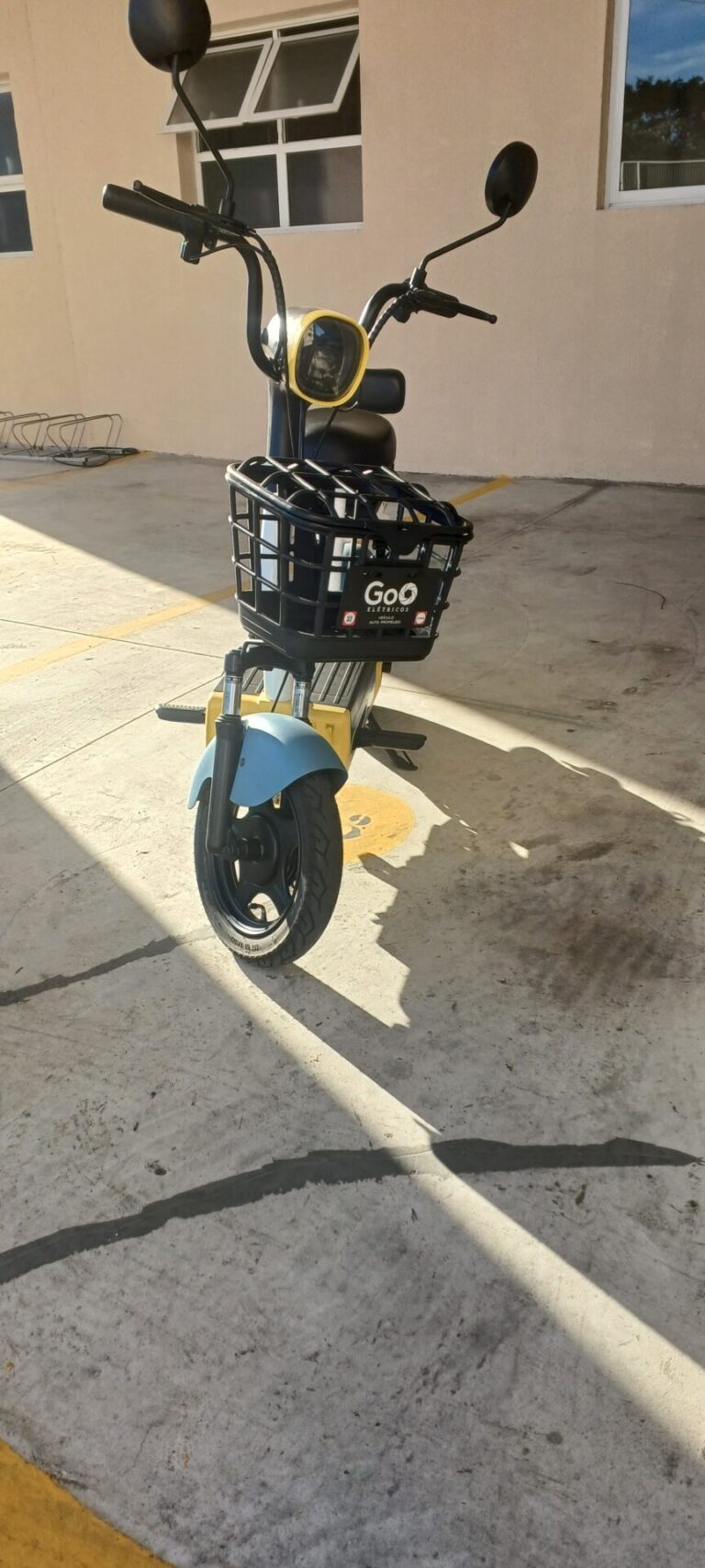 Scooter Elétrica GoO PIX 600W Azul (2025) - Bateria de Litio Removivel