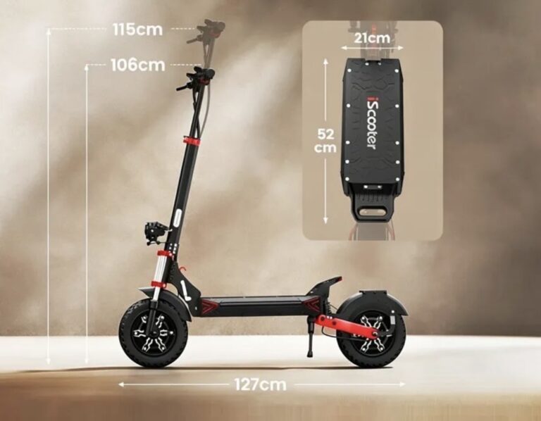 Patinete iScooter iX8 dual