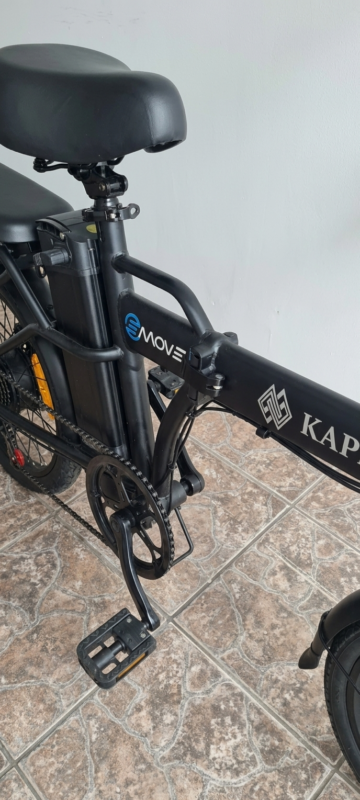 Bicicleta elétrica dobrável da Emove! Semi nova