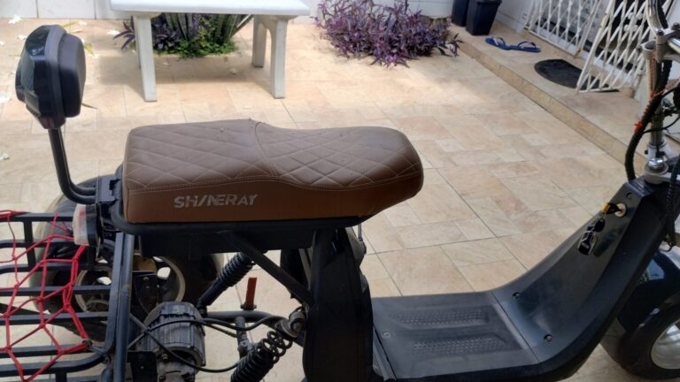 Triciclo Shineray ano 2022, com bateria nova, comprada esse ano.