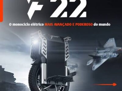 Monociclo Elétrico Kingsong KS-F22 PRO 130km/h Autonomia 180km