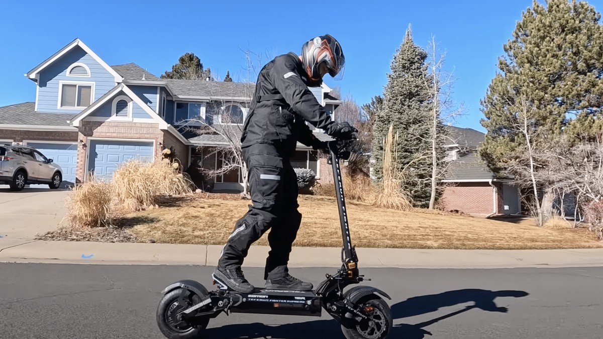 Patinete Elétrico Teverun Fighter Supreme 7260R - 15000W